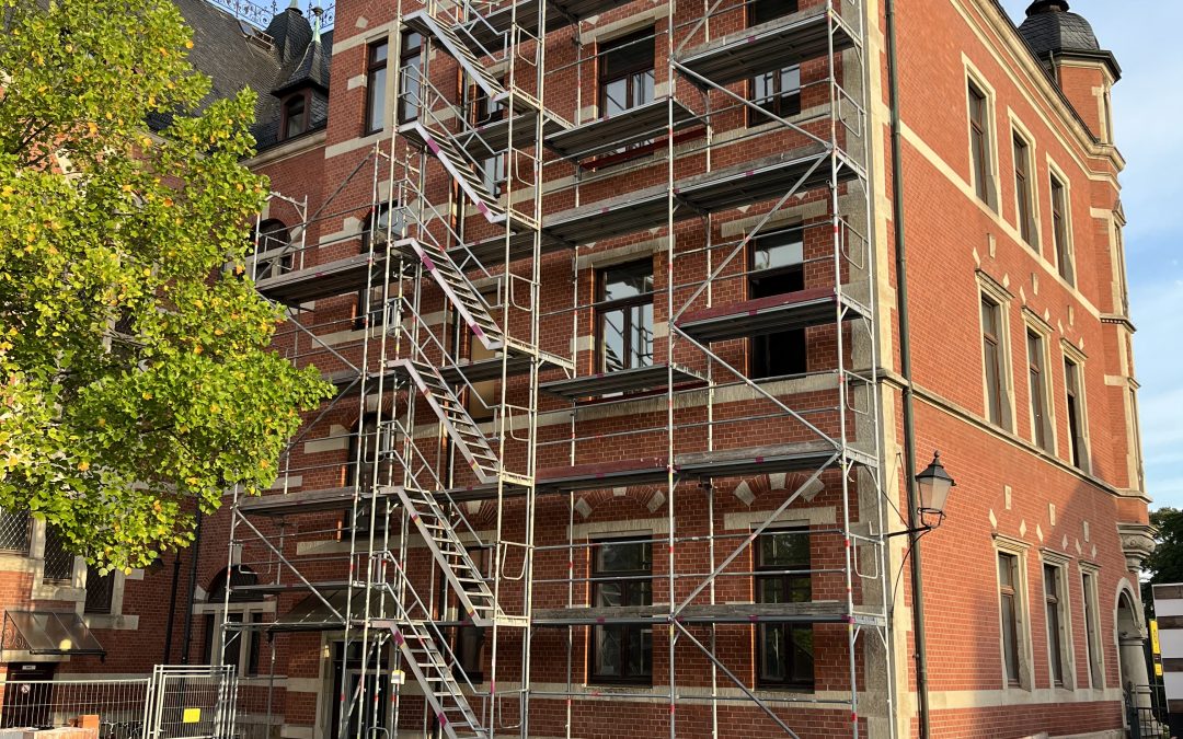 Sanierung Rathaus Pieschen 2. BA Rohbau abgeschlossen